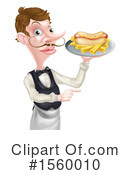 Waiter Clipart #1560010 by AtStockIllustration