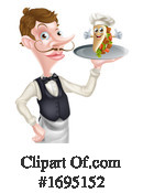 Waiter Clipart #1695152 by AtStockIllustration