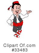 Waiter Clipart #33483 by LaffToon