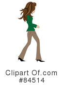 Walking Clipart #84514 by Pams Clipart