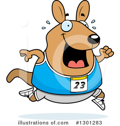 Royalty-Free (RF) Wallaby Clipart Illustration by Cory Thoman - Stock Sample #1301283