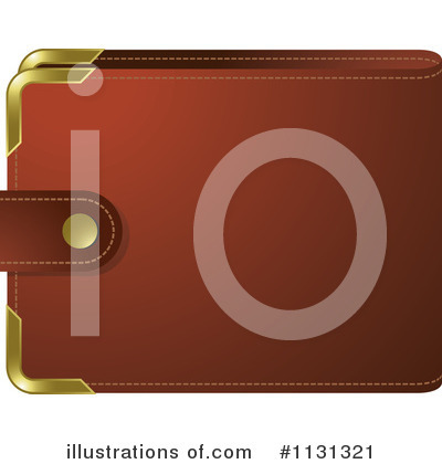 Royalty-Free (RF) Wallet Clipart Illustration by Lal Perera - Stock Sample #1131321