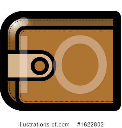 Royalty-Free (RF) Wallet Clipart Illustration by Lal Perera - Stock Sample #1622803