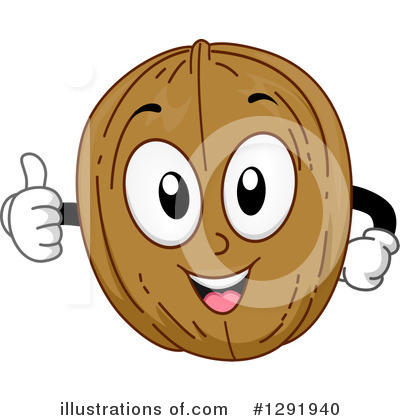 Nut Clipart #1291940 by BNP Design Studio