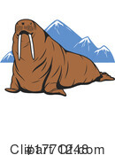 Walrus Clipart #1771248 by Vector Tradition SM