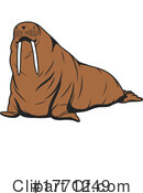 Walrus Clipart #1771249 by Vector Tradition SM