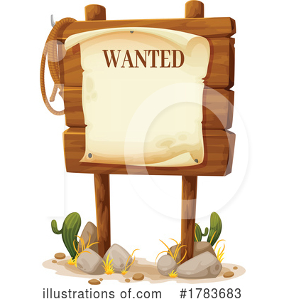 Royalty-Free (RF) Wanted Clipart Illustration by Vector Tradition SM - Stock Sample #1783683