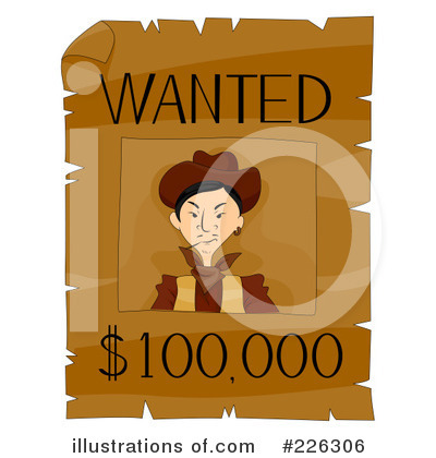 Wanted Clipart #226306 by BNP Design Studio