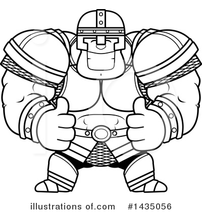 Royalty-Free (RF) Warrior Clipart Illustration by Cory Thoman - Stock Sample #1435056