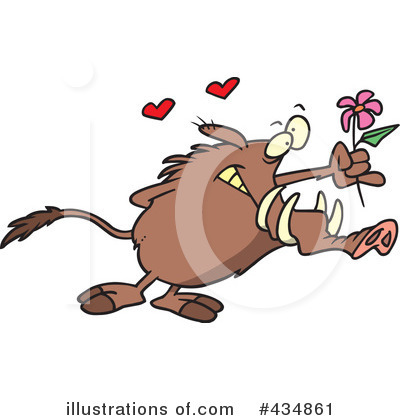 Warthog Clipart #434861 by toonaday