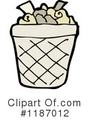 Wastebasket Clipart #1187012 by lineartestpilot