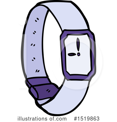 Royalty-Free (RF) Watch Clipart Illustration by lineartestpilot - Stock Sample #1519863