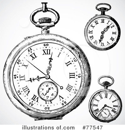 Pocket Watch Clipart #77547 by BestVector