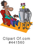 Watching Tv Clipart #441560 by toonaday