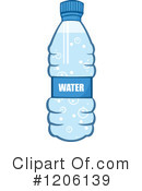 Water Bottle Clipart #1206139 by Hit Toon