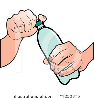 Water Bottle Clipart #1252375 by Lal Perera