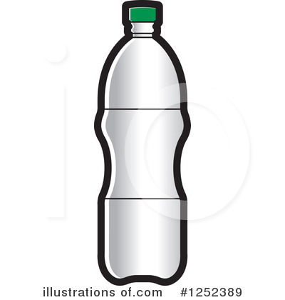 Royalty-Free (RF) Water Bottle Clipart Illustration by Lal Perera - Stock Sample #1252389
