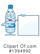 Water Bottle Clipart #1394992 by Hit Toon