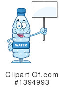 Water Bottle Clipart #1394993 by Hit Toon