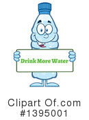 Water Bottle Clipart #1395001 by Hit Toon