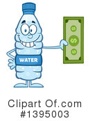 Water Bottle Clipart #1395003 by Hit Toon