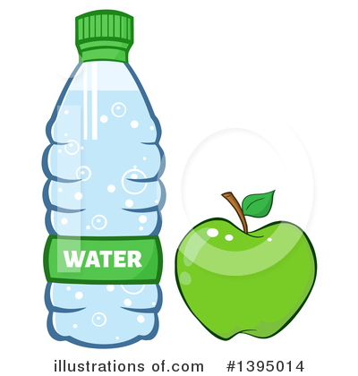 Green Apple Clipart #1395014 by Hit Toon