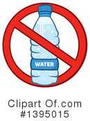 Water Bottle Clipart #1395015 by Hit Toon