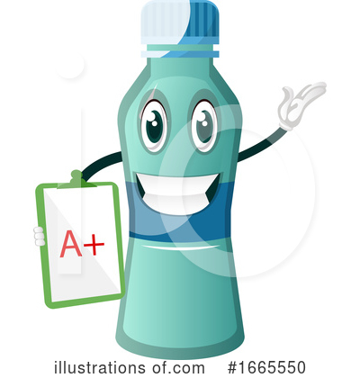 Royalty-Free (RF) Water Bottle Clipart Illustration by Morphart Creations - Stock Sample #1665550