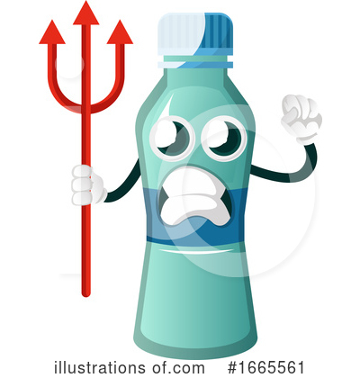 Water Bottle Clipart #1665561 by Morphart Creations