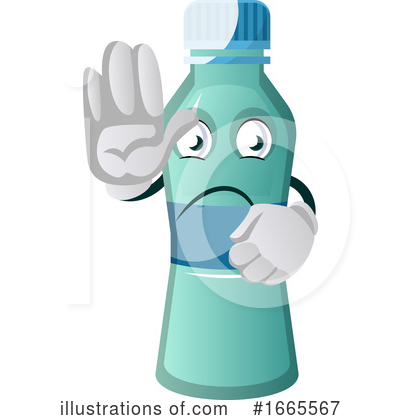 Water Bottle Clipart #1665567 by Morphart Creations