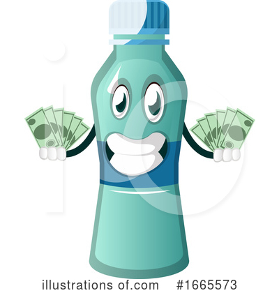 Water Bottle Clipart #1665573 by Morphart Creations
