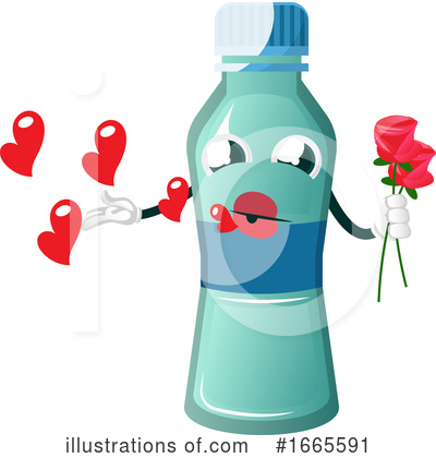 Royalty-Free (RF) Water Bottle Clipart Illustration by Morphart Creations - Stock Sample #1665591