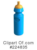 Water Bottle Clipart #224835 by patrimonio