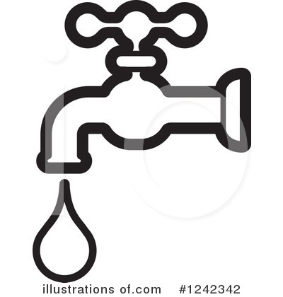 Faucet Clipart #1242342 by Lal Perera