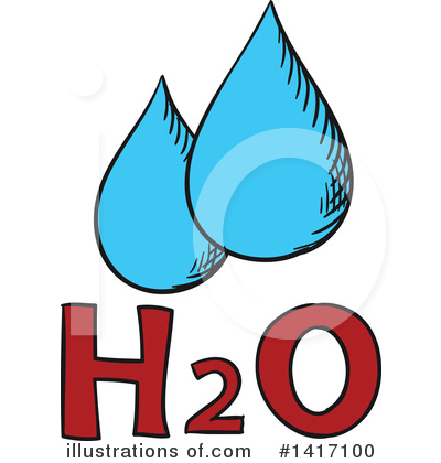 H2o Clipart #1417100 by Vector Tradition SM