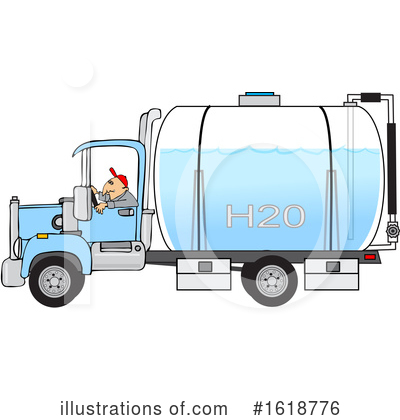 Water Delivery Clipart #1618776 by djart