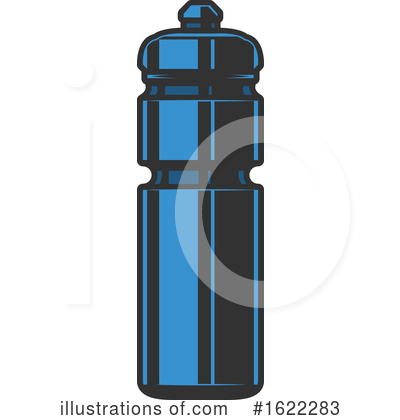 Water Bottle Clipart #1622283 by Vector Tradition SM