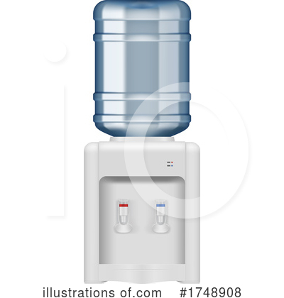 Water Cooler Clipart #1748908 by Vector Tradition SM