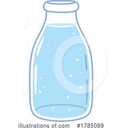 Water Bottle Clipart #1785089 by Vector Tradition SM