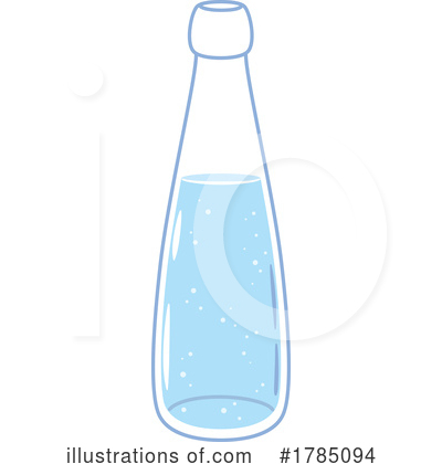 Water Bottle Clipart #1785094 by Vector Tradition SM