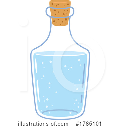 Water Bottle Clipart #1785101 by Vector Tradition SM