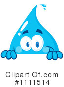 Water Drop Clipart #1111514 by Hit Toon
