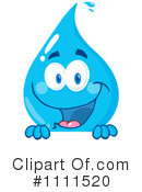 Water Drop Clipart #1111520 by Hit Toon
