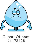 Water Drop Clipart #1172428 by Cory Thoman