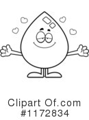 Water Drop Clipart #1172834 by Cory Thoman