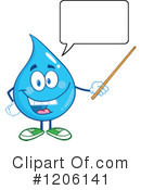 Water Drop Clipart #1206141 by Hit Toon