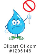 Water Drop Clipart #1206146 by Hit Toon