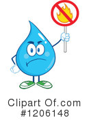 Water Drop Clipart #1206148 by Hit Toon