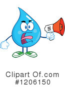 Water Drop Clipart #1206150 by Hit Toon