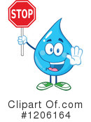 Water Drop Clipart #1206164 by Hit Toon